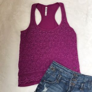 Racerback Lace Top